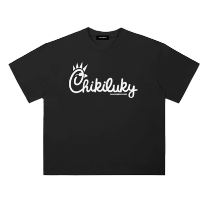 Chikiluky Black Tee