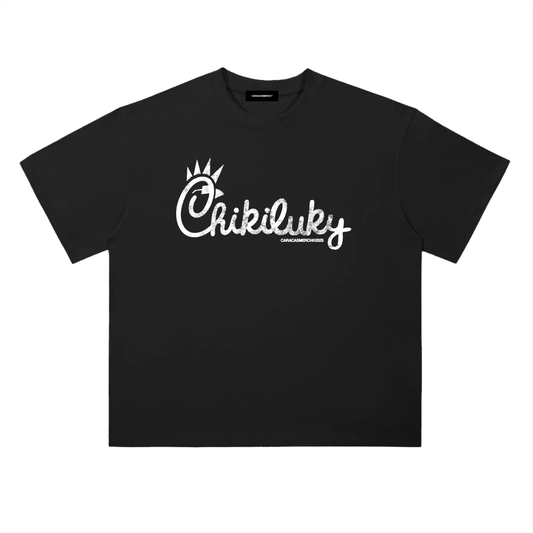 Chikiluky Black Tee