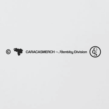 Details of i love venezuela white back view t-shirt by Caracas Merch