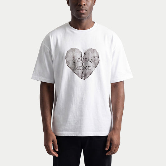 Concrete White Tee