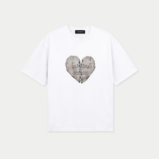 Concrete White Tee