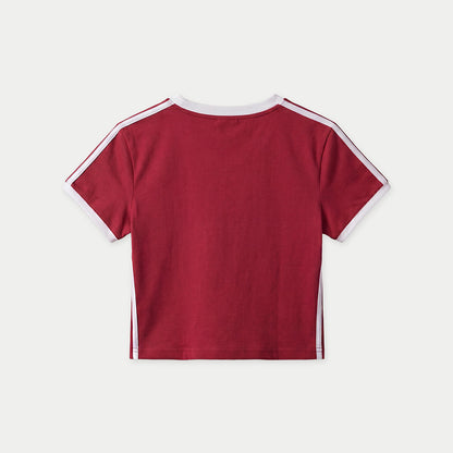 Caracas Merch Red Soccer Crop Tee