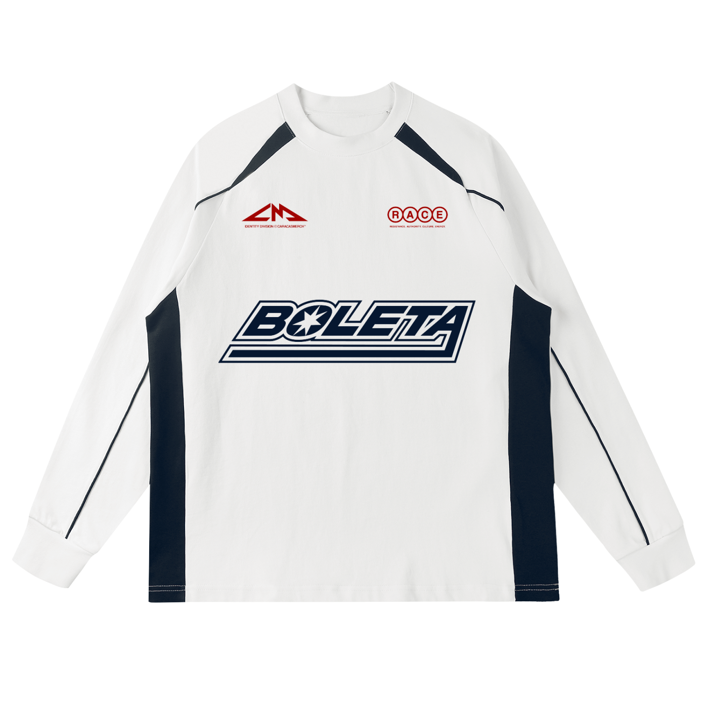 Boleta White Long Sleeve Shirt