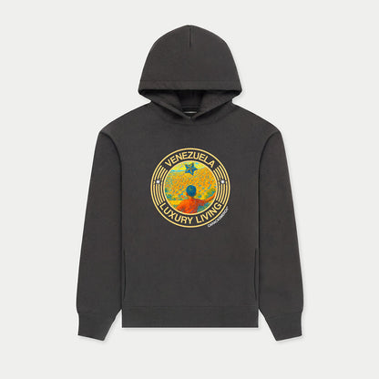 Venezuela Luxury Charcoal Hoodie