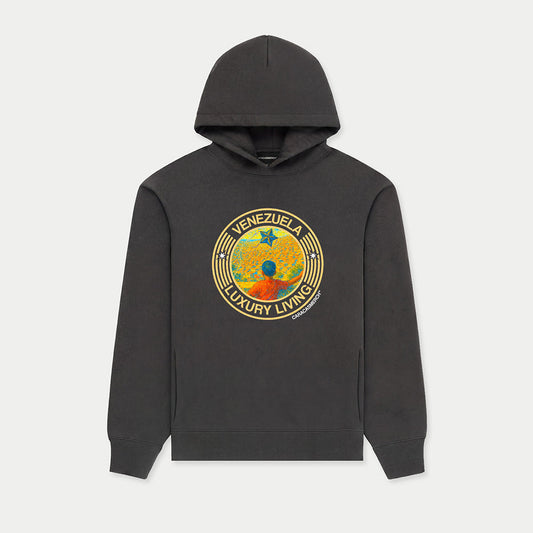 Venezuela Luxury Charcoal Hoodie