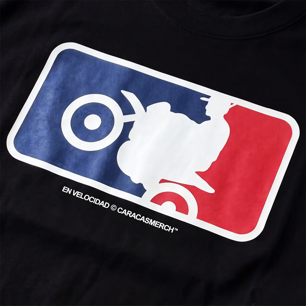 details En velocidad black shirt motorcycle