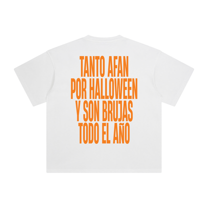 Tanto afan por halloween White Tee