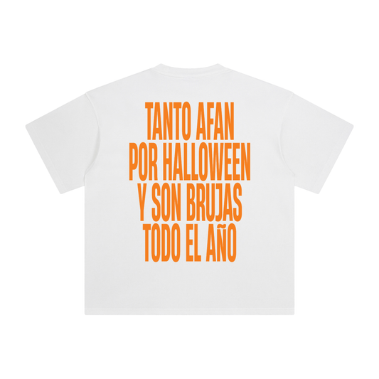 Tanto afan por halloween White Tee