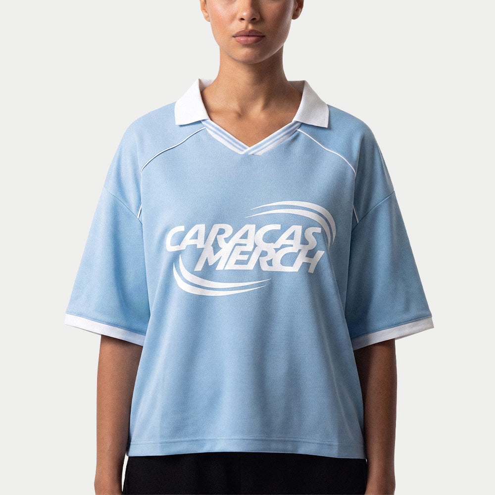 Caracas Merch Blue Jersey Boxy