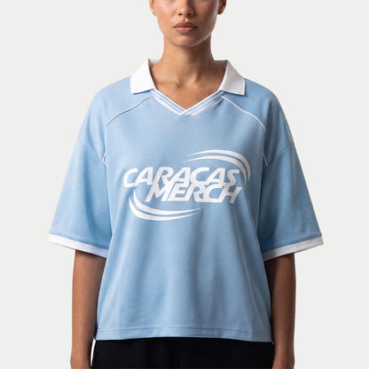 Caracas Merch Blue Jersey Boxy
