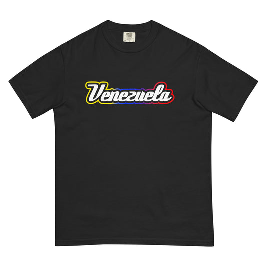 Camiseta Franela logo de baseball venezuela tricolor moda caracas 2025