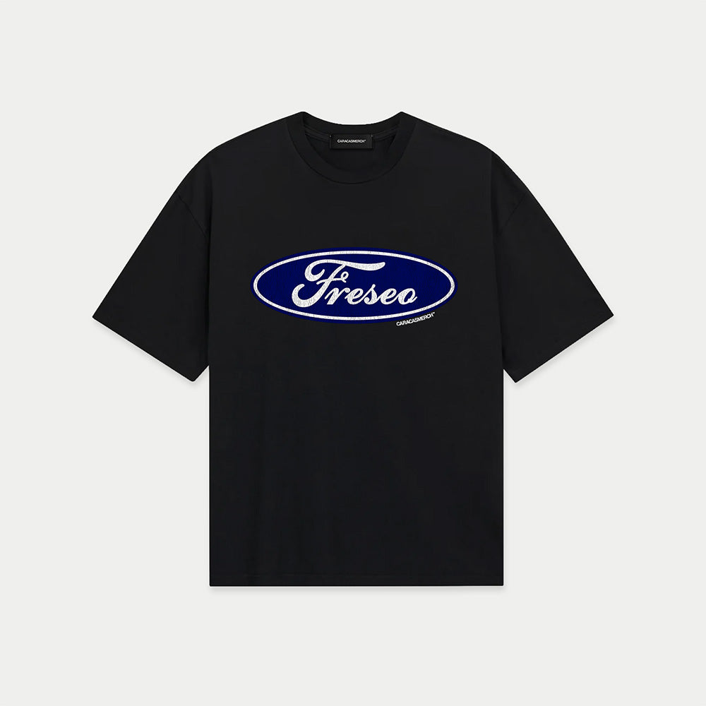 Freseo black tee by caracas merch