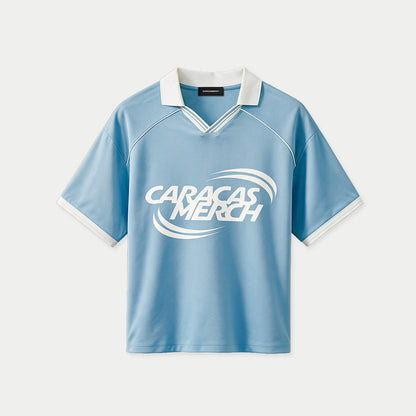 Caracas Merch Blue Jersey Boxy