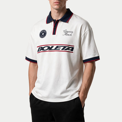Boleta Two Tone White Polo Jersey