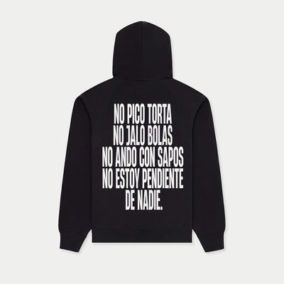 No Pico Torta Classic Black Hoodie