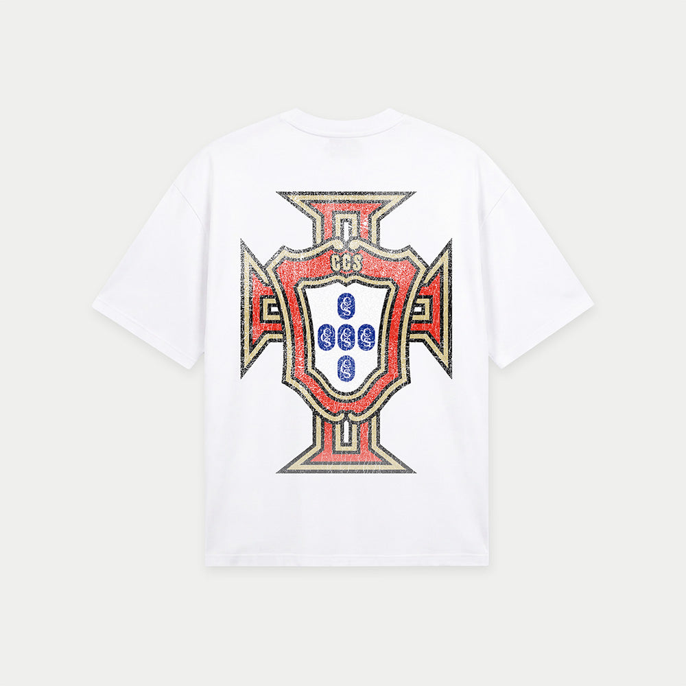 Portugal Vintage White Tee