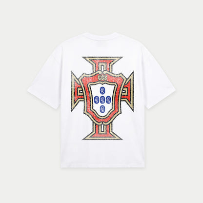 Portugal Vintage White Tee