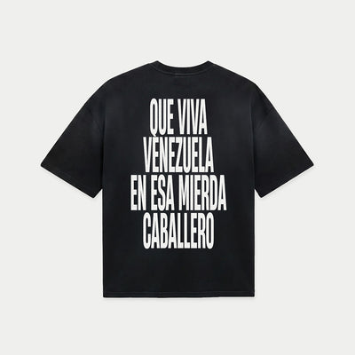 Que Viva Venezuela Classics Black Tee