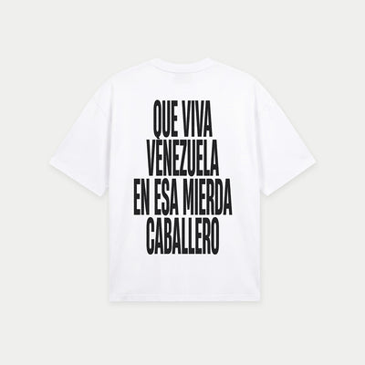 Que Viva Venezuela Classics White Tee