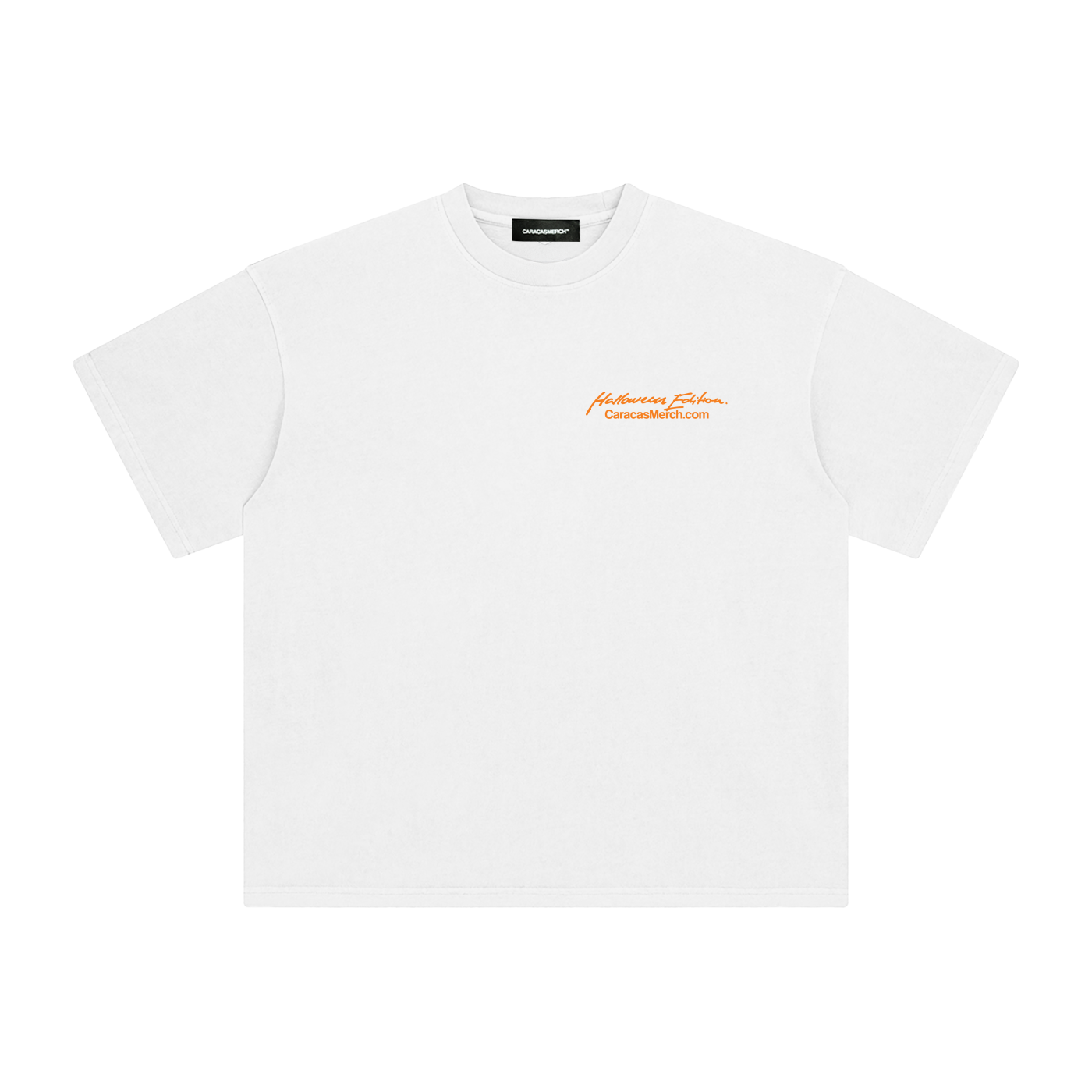 Tanto afan por halloween White Tee