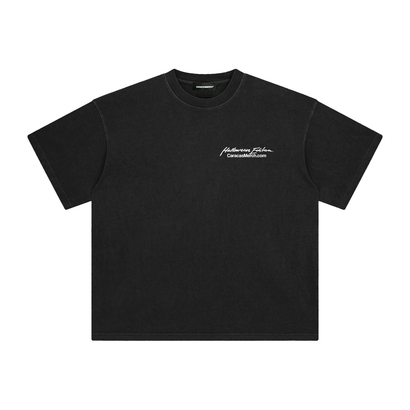 Tanto afan por halloween Black Tee