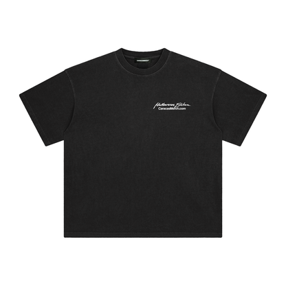 Tanto afan por halloween Black Tee