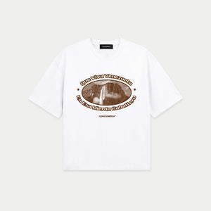 Que Viva Vzla White Boxy Tee